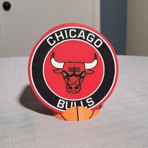 Chicago Bulls Coaster Set - 3D Printed - (Set of 4)